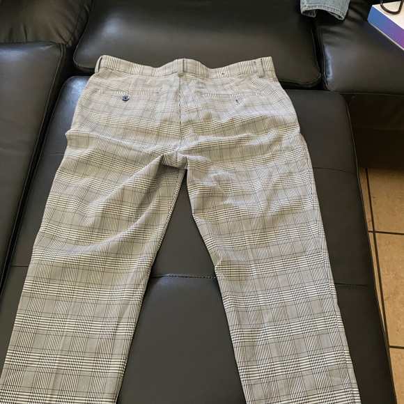 H&M Strip Design Dress Pants Skinny Fit - Picture 4 of 6